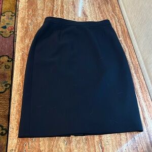 Valentino wool pencil skirt knee length